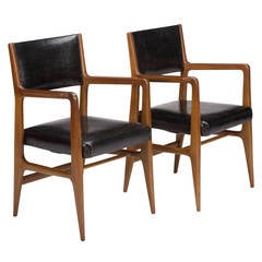 Pair of Gio Ponti Chairs for Cassina