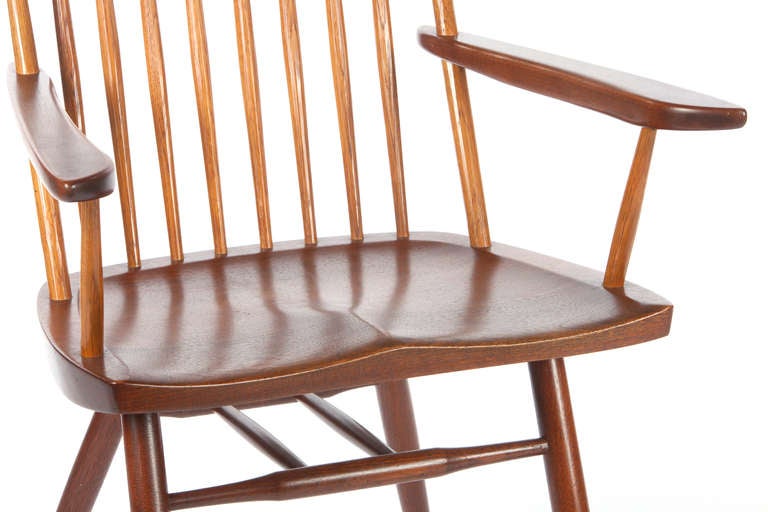 Mid-20th Century Set Of 12 George Nakashima 