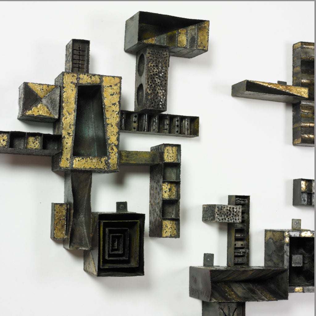 Monumental Paul Evans Wall Sculpture