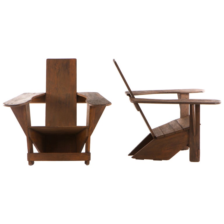 Pair of Westport Chairs by Harry Bunnell