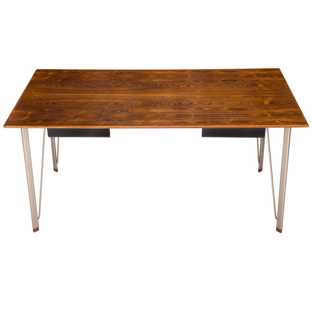Rosewood Desk by Arne Jacobsen for Fritz Hansen