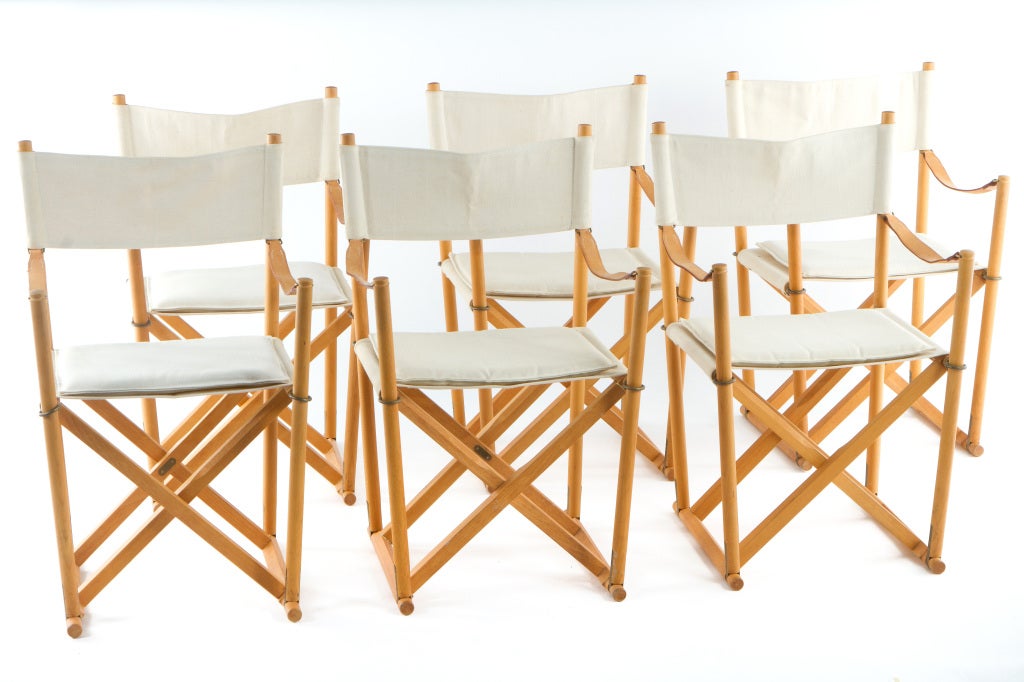 Danish Mogens Koch Folding Chairs set of 12