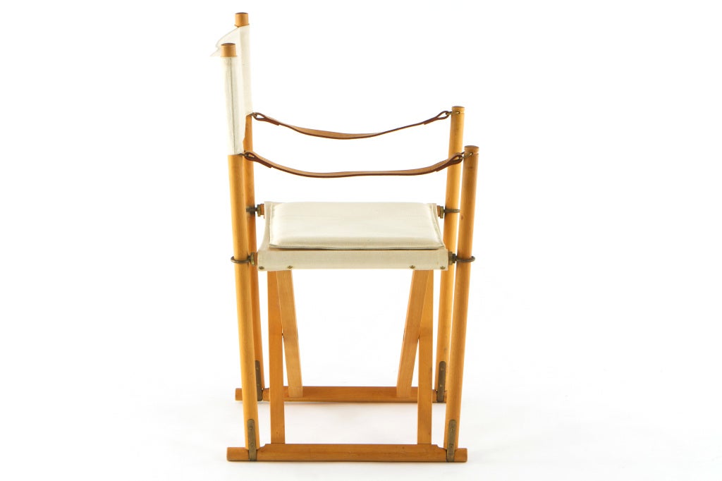 Canvas Mogens Koch Folding Chairs set of 12
