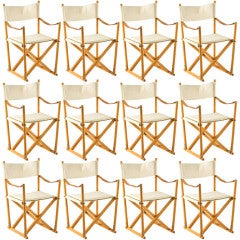Mogens Koch Folding Chairs set of 12