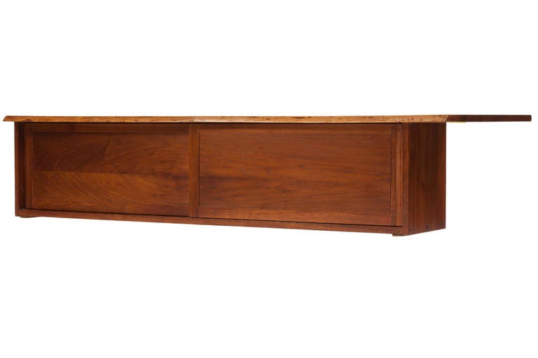 Late 20th Century George Nakashima  Wall Mounted Cabinet