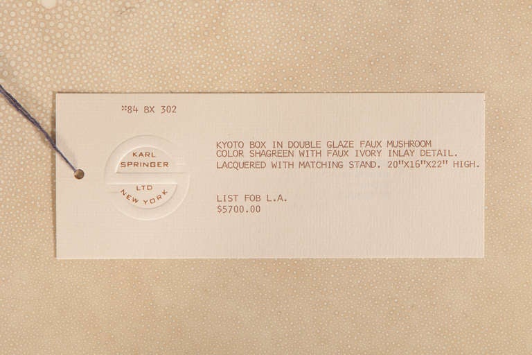 American Karl Springer 