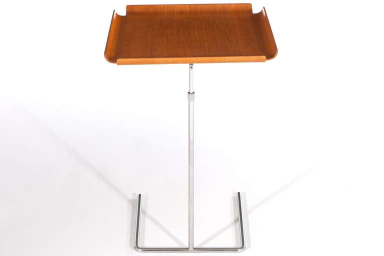 Mid-Century Modern Pair Of George Nelson Adjustable Tray Tables