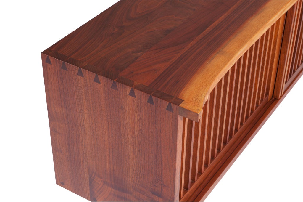 Large George Nakashima Wall Hanging Cabinet