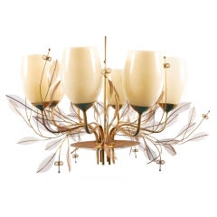 Large Paavo Tynell Chandelier