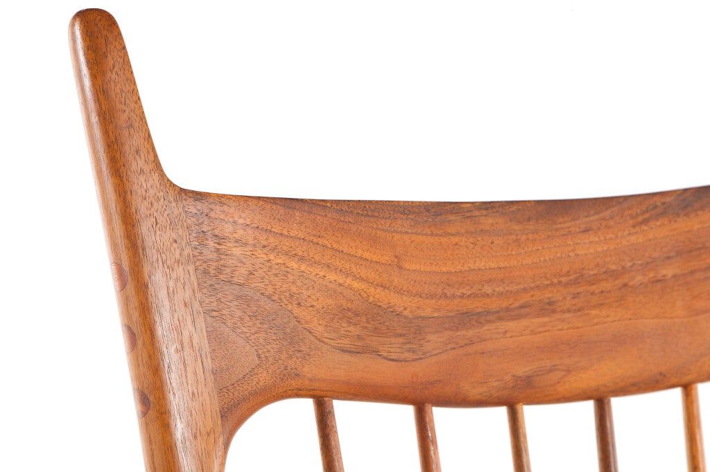 sam maloof rocking chair for sale