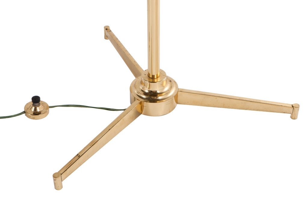 Italian Early Signed Arredoluce Easel Lamp