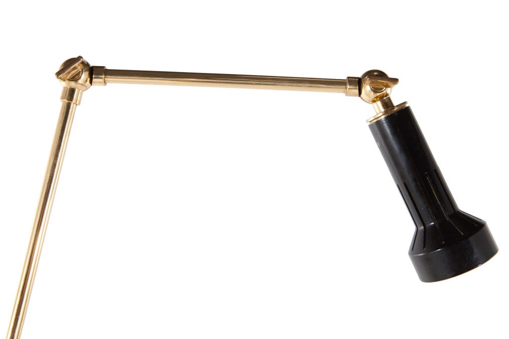 Early Signed Arredoluce Easel Lamp 1