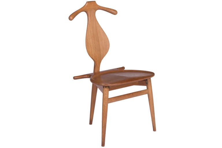 Chaise de Valet de Hans Wegner pour Johannes Hansen Excellent état à Pawtucket, RI