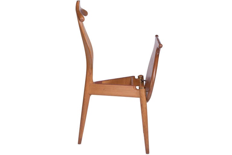 Danois Chaise de Valet de Hans Wegner pour Johannes Hansen