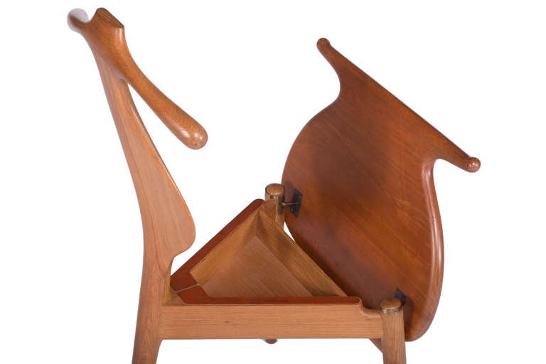 Milieu du XXe siècle Chaise de Valet de Hans Wegner pour Johannes Hansen