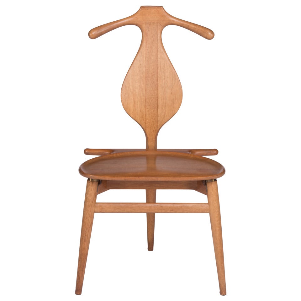 Chaise de Valet de Hans Wegner pour Johannes Hansen