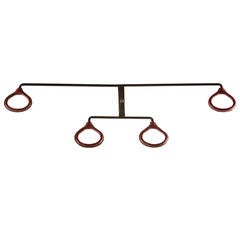 Wall-Mounted Coat Rack by Jacques Adnet