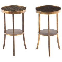 Pair Of Philip And Kelvin Laverne Side Tables
