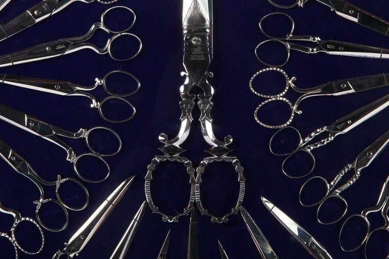 20th Century Victorian Scissor Display