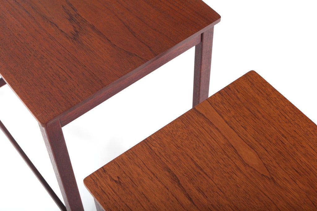 Danish Thorald Madsens Nesting Tables For Sale