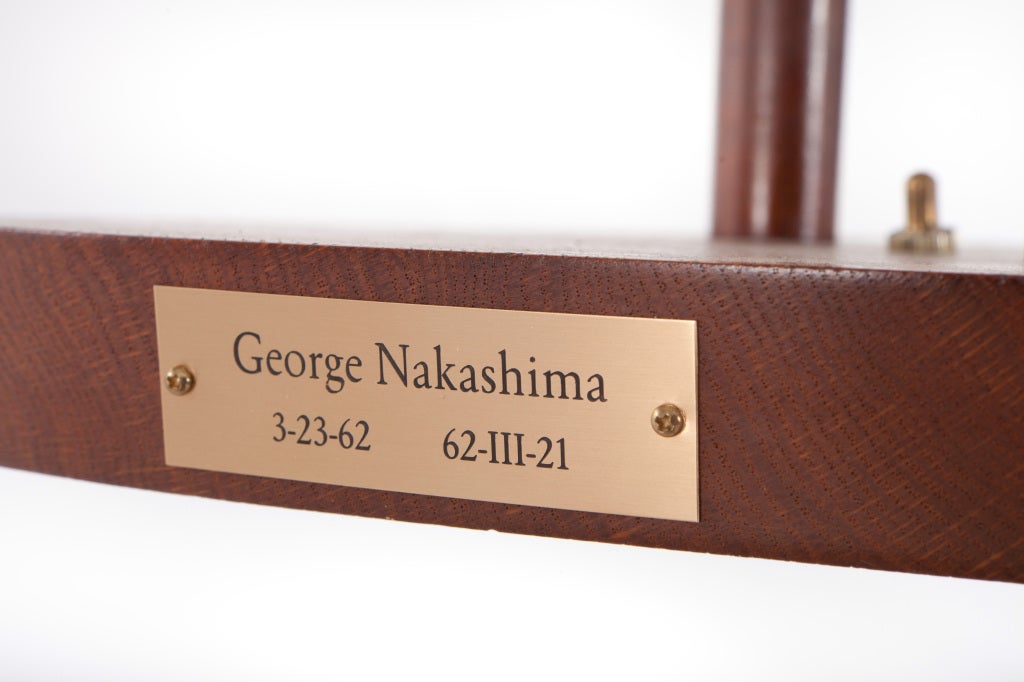 Large George Nakashima Table Lamp 1