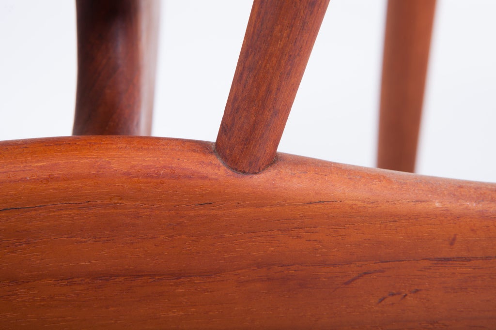 Teak Pair Of Finn Juhl Egyptian Chairs