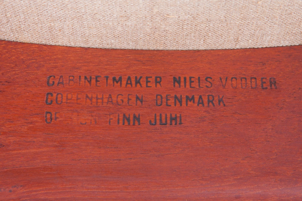 Pair Of Finn Juhl Egyptian Chairs 1