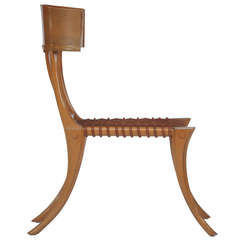Klismos Chair by T.H. Robsjohn-Gibbings for Saridis of Athens