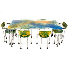 Gaetano Pesce Broadway Dining Set