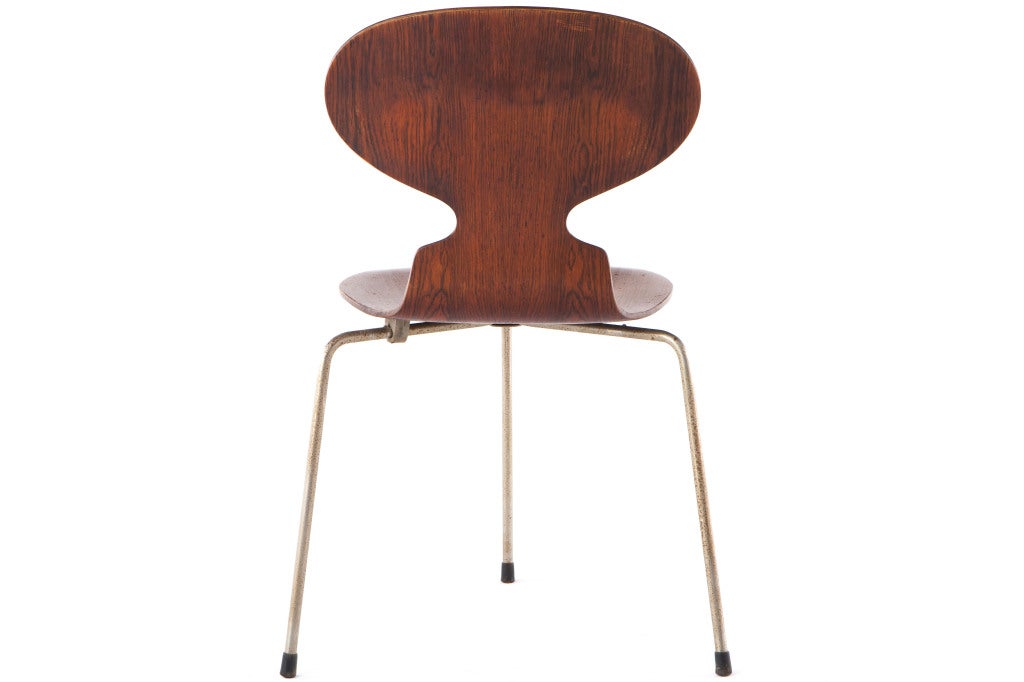 Arne Jacobsen Rosewood Table and chairs 1