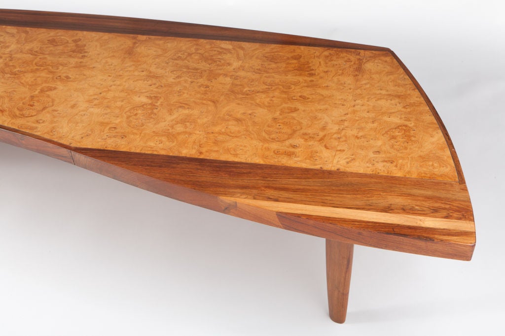 Contemporary George Nakashima coffee table for Widdicomb