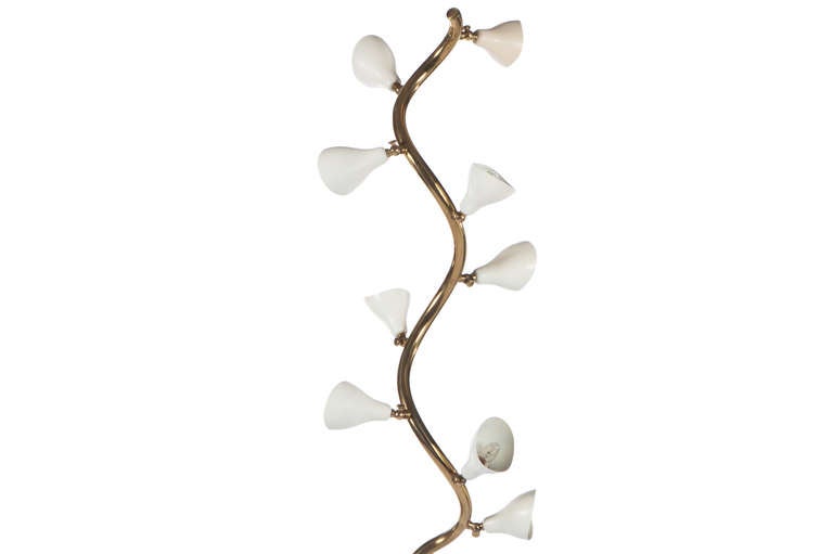 Lampada da terra Gino Sarfatti for Arteluce