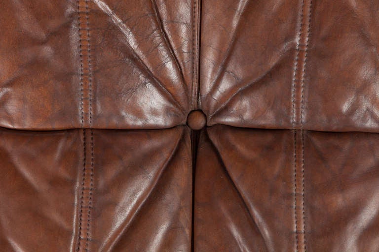 leather togo chair