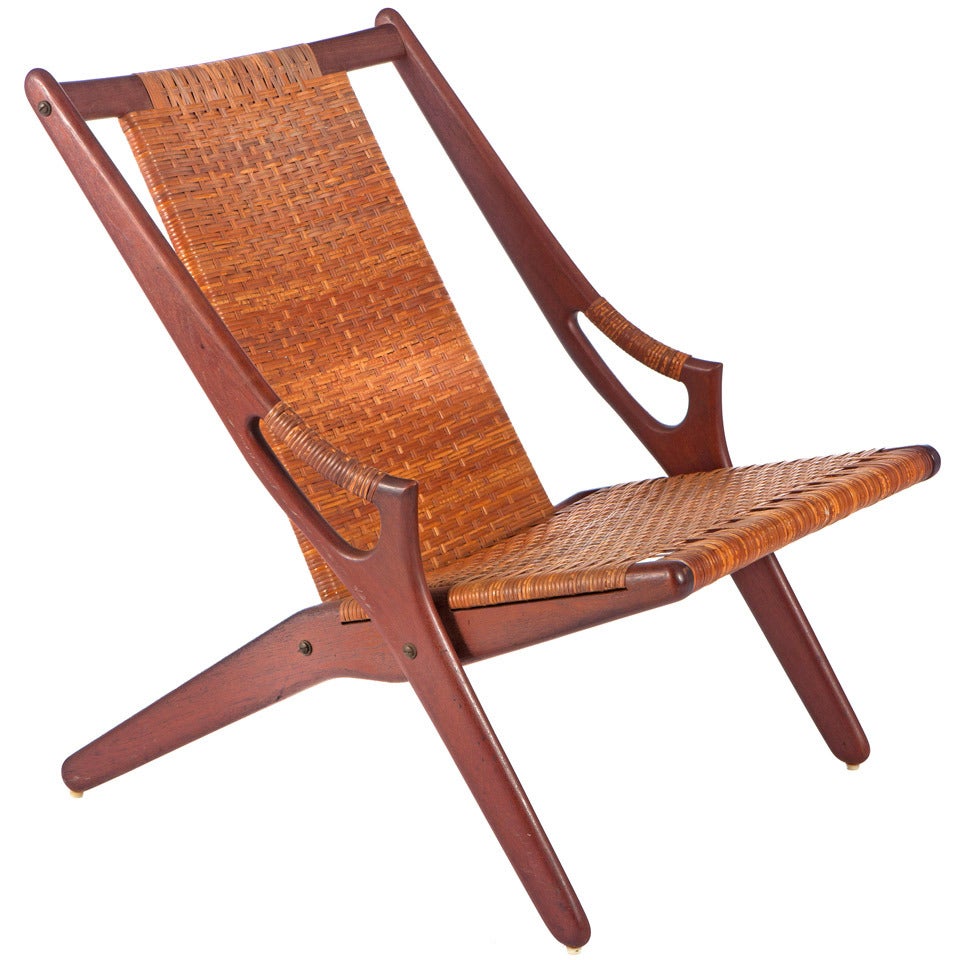 Lounge Chair by A. Hovmand-Olsen For Sale