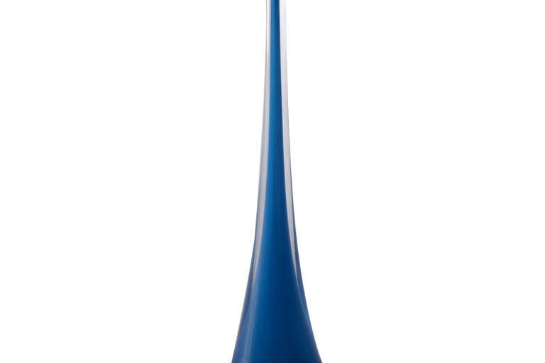 Milieu du XXe siècle Vase « Tulipe » de Nils Landberg pour Orrefors en vente