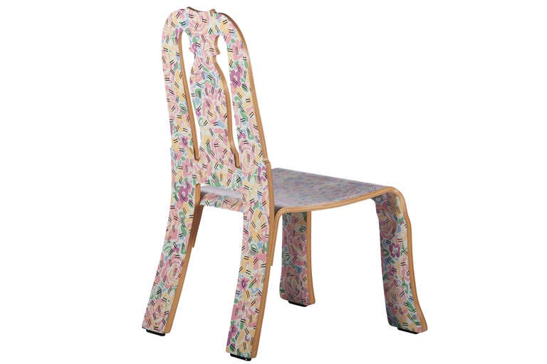 American Robert Venturi Queen Anne Chair For Knoll