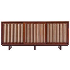Triple Sliding Door Cabinet by George Nakashima
