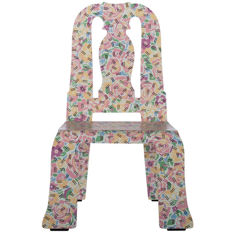Robert Venturi Queen Anne Chair For Knoll at 1stDibs