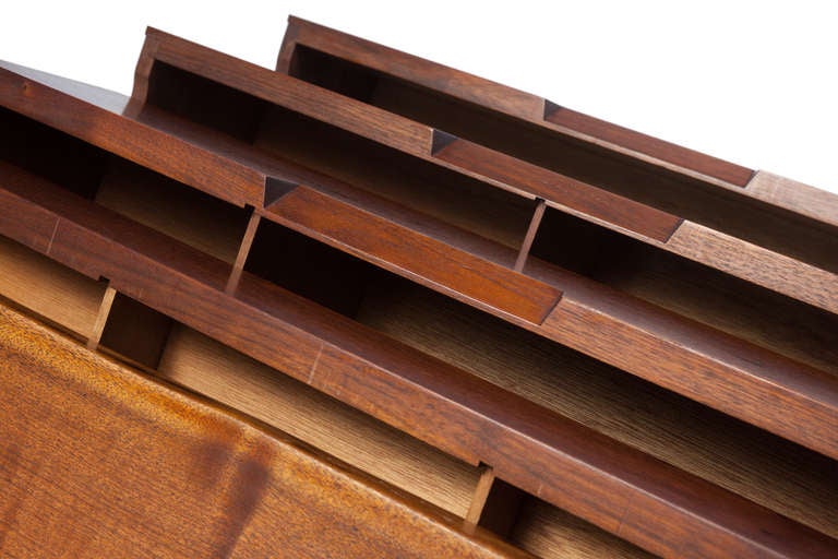 Mid-20th Century George Nakashima Triple Chest Of Drawers