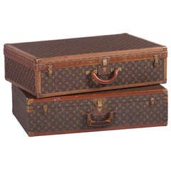 Louis Vuitton Large 'Monogram' Trunk Suitcase (1980's) — The Pop-Up📍