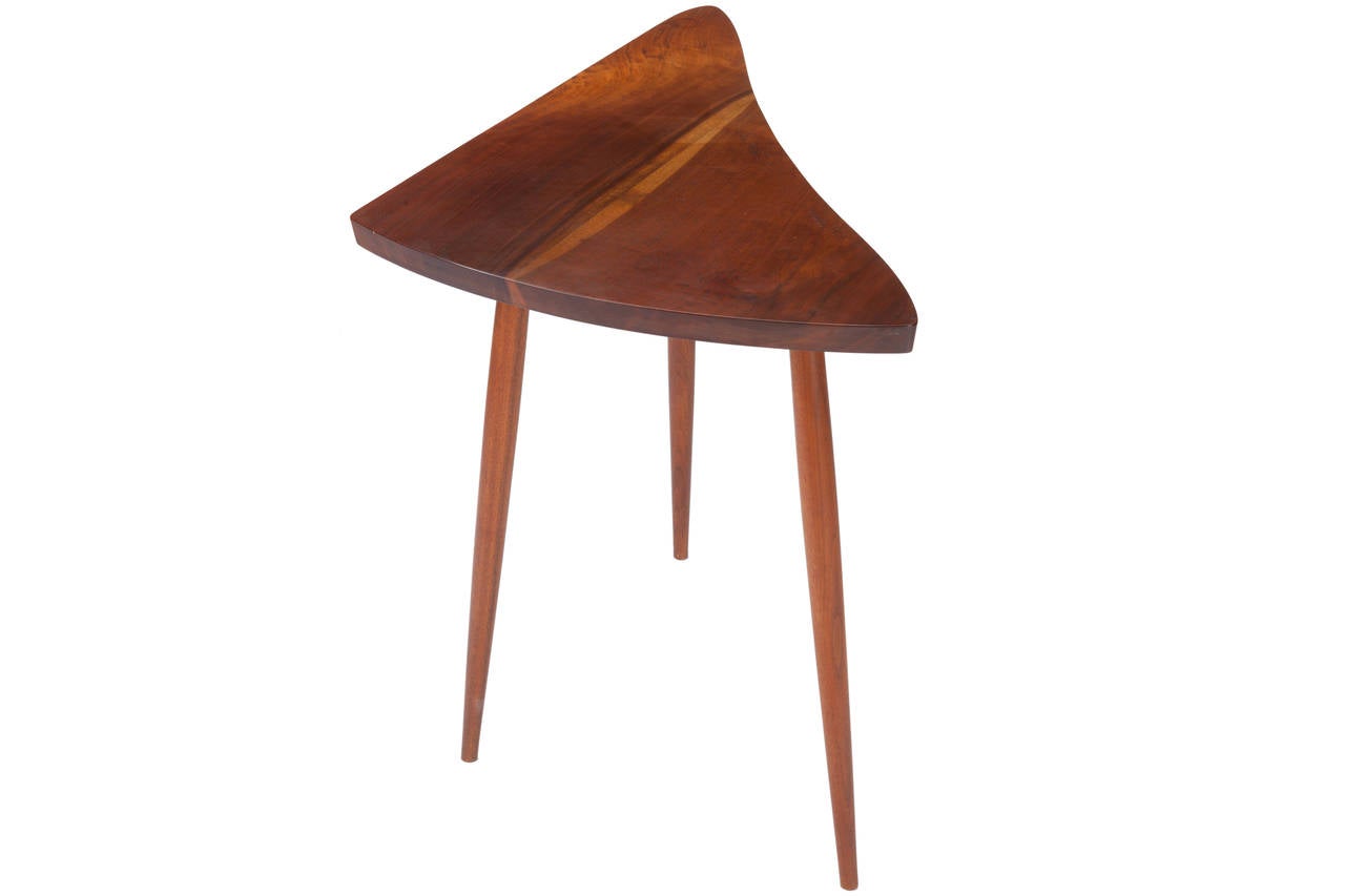 Mid-Century Modern George Nakashima Large Lamp or Side Table