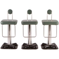 3 Joe Colombo Brillo stools for Zanotta