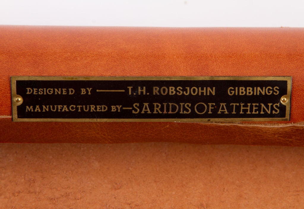 Pr. of T.H. Robsjohn-Gibbings  folding stools for Saridis 3