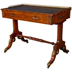 Fine Regency Writing Table Attributed to John Mclean 9