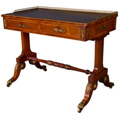 Fine Regency Writing Table Attributed to John Mclean