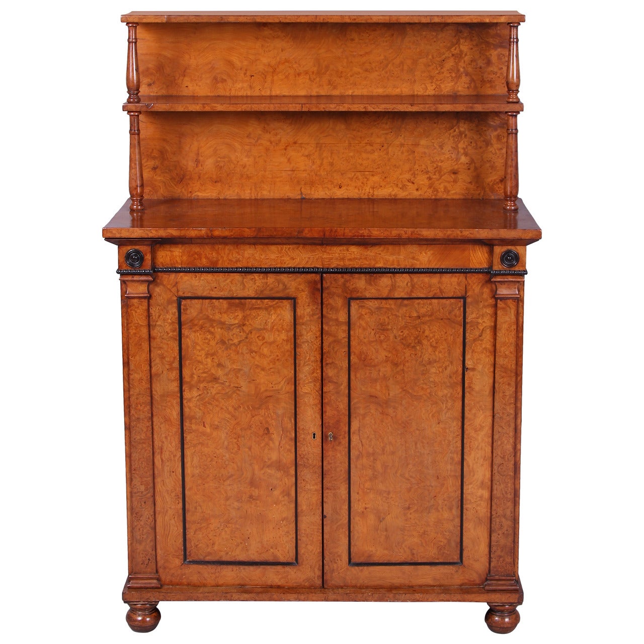 Superb Quality Regency Chiffonier Cabinet of Small Proportions For Sale