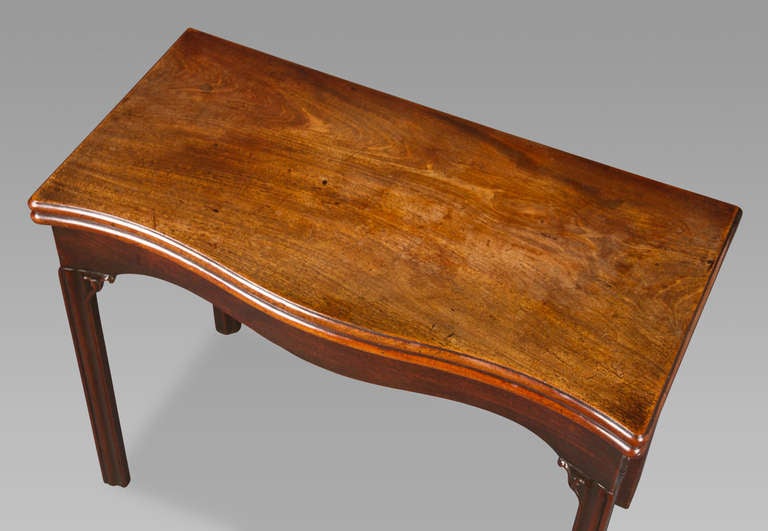 Very Fine George III Mahogany Games Table In Excellent Condition For Sale In New York, NY