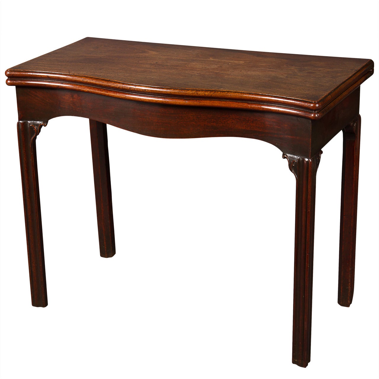 Very Fine George III Mahogany Games Table For Sale