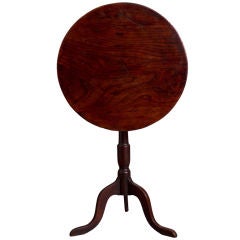 George III Elm and Oak Tripod Table 7