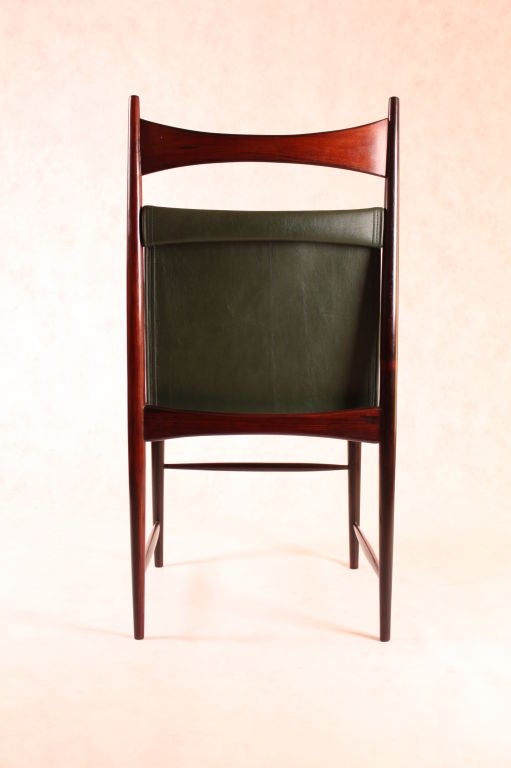 Pair of Cantu-High Dining chairs by Sergio Rodrigues 1